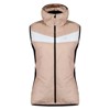 Gilè montura CERVINO 2.0 VEST WOMAN Dust Rose/Bianco