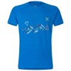 Camiseta montura SPORTY 2 Celeste/Verde Lime
