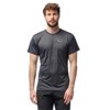 salewa T-shirt PUEZ MELANGE DRY S/S TEE Dark Olive Me BLACK OUT