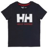 helly hansen T-shirt K T-SHIRT White NAVY