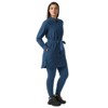 Vestido Helly Hansen W Flannel Shirt Dress Ocean