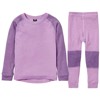 Kiegészítő helly hansen LIFA MERINO SET GREY MELANGE WISTERIA P