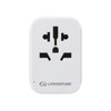 Accessorio lifeventure Travel Adaptor w/ USB (& USB C)