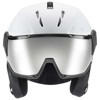 Šalmas uvex Instinct Visor White - Black Mat