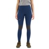 Tinklelis fjällräven Abisko trek Tights Pro W BLK-Iron Grey INDIGO BLU