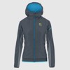 Chaqueta karpos FEDERA W JACKET Dark Slate/Blue Atoll
