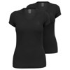 Marškinėliai odlo TOP V S/S ACTIVE EVERYDAY ECO 2P Blac