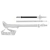 Ricambio leki Black Series FX Carbon Poles 110-130 cm Lower Part