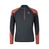 T-shirt montura ENERGY ZIP MAGLIA Antracite/Tobacco