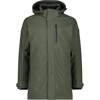 Parka cmp SNAPS HOOD OIL GREEN