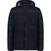 cmp Jacket LONG JACKET SNAPS HOOD DUST MEL. B.BLUE MEL