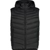 Chaleco cmp V MAN VEST SNAPS HOOD NERO