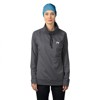 Majica za znojenje hannah Taura Hoodie W ASPHALTMEL