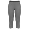 Hosen Odlo Bottom 3/4 Merino 200 Steel Grey