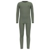  odlo Set Long Merino 200 Kids MATTE GREE
