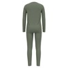 T-shirt odlo SET LONG MERINO 200 KIDS Matte Green