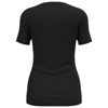 Majica s kratkimi rokavi odlo TOP CREW SS MERINO 200 Black