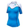 T-shirt seland FINA MUJER AZUL/BLANCA
