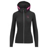 Striukė karpos Easyfrizz W FZ Hoodie W BLACK/INNU