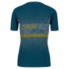 T-paita karpos VERVE  TEE Corsair/Adriatic Blue