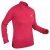 Camiseta raidlight WINTERTRAIL LS TOP Black RASPBERRY