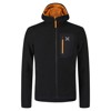 Striukė montura GROUNDING JACKET Nero/Mandarino
