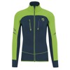 Casaco karpos ALAGNA EVO JACKET Midnight/Green Flash
