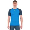 T-shirt karpos DINAMICO OCTA T-SHIRT Black/Midnight DIVA BLUE/