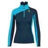 karpos  FEDERA HALF-ZIP W FLEECE Ombre Blue/Forg MIDNIGHT/B