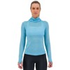 T-paita karpos EASYFRIZZ MERINO W LS Aqua Sky BLUE ATOLL