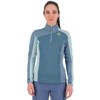 karpos  FEDERA HALF-ZIP W FLEECE Ombre Blue/Forg BERING SEA