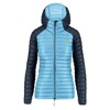  karpos ALAGNA DOWN W JACKET Black/Forget BLUE ATOLL