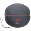 Saco-cama nordisk Voyage 300 size L zip L Ribbon Red/Blk