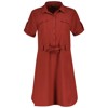  cmp Stretch Fabric Polo Neck Dress W GRANATA