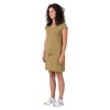 Vestido hannah CATIA II DULL GOLD