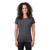 hannah T-shirt II BORDEAUX MEL ANTHRACITE
