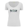 karpos T-shirt AMBRETTA W T-SHIRT Gibraltar Sea WHITE