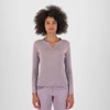 T-Shirt karpos COPPOLO MERINO W LS Smoke Blue NIRVANA