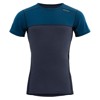 devold  LAUPAREN MERINO 190 T-SHIRT MAN Flame/In FLOOD/NIGH