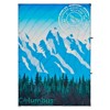  columbus Grand Teton Orange Blanket .
