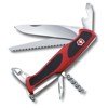Faca victorinox Ranger 55 Grip, 130 mm, Red/Black