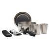 Rinkinys laken ACERO INOX. 20 CM. CON FUNDA