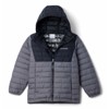 Kabát columbia POWDER LITE II HOODED JKT Mountain Blue CITY GREY,