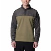 columbia Polar Fleece Steens Mountain Half Snap II STONE GREE