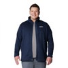 Fleece columbia WEATHER FZ black heather COLLEGIATE