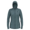 Bluza odlo MID LAYER HOODY FZ TENCIA Persian Jewel PROVINCIAL