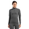 Camiseta odlo Active X-Warm Eco Half-Zip Turtleneck Baselayer W ODLO STEEL