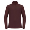 Polaire odlo MIDLAYER HZ BERRA Grey Melange FUDGE