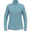 Flisinis megztinis odlo MIDLAYER FZ BERRA White PROVINCIAL