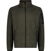  cmp Mélange knit-tech fleece OLIVE